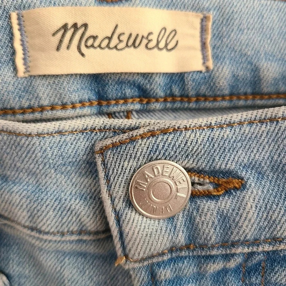 New Madewell The Perfect Vintage Straight Jeans 24 - Picture 6 of 10